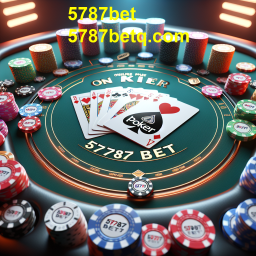 Poker Online: A Nova Fronteira do Entretenimento na 5787bet
